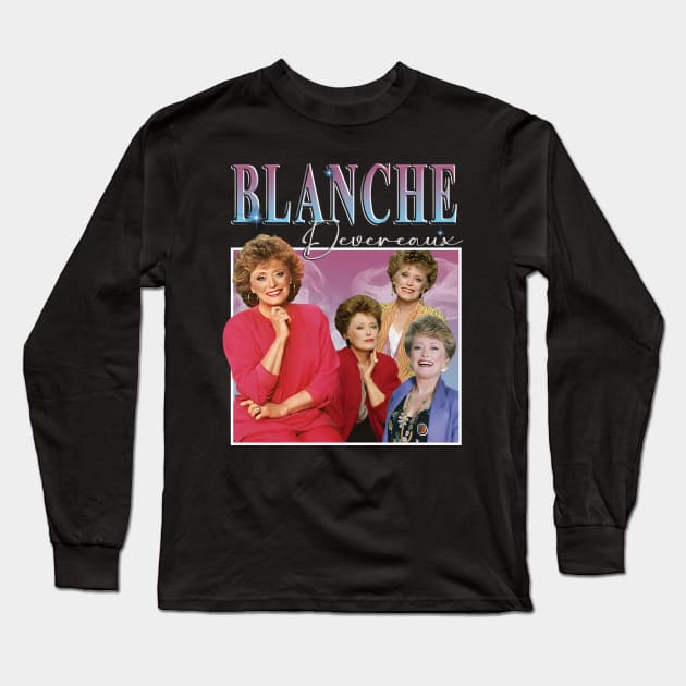 Blanche Homage Long Sleeve T-Shirt by GraphicTeeShop